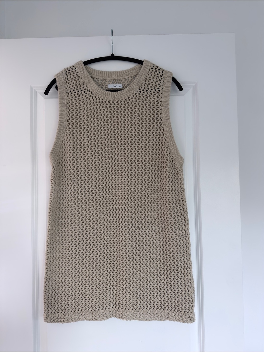 Aritzia TNA Crochet Knit Mini Dress